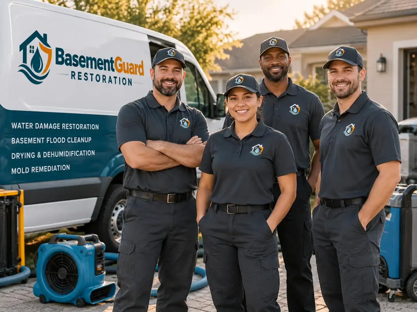 Basement Water Damage Restoration company in Reinholds, PA